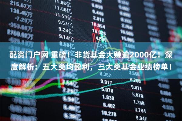 配资门户网 重磅！非货基金大赚逾2000亿！深度解析：五大类均盈利，三大类基金业绩榜单！