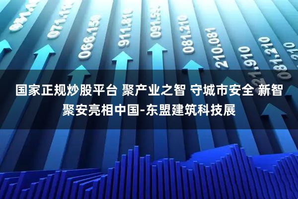 国家正规炒股平台 聚产业之智 守城市安全 新智聚安亮相中国-东盟建筑科技展
